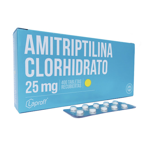 AMITRIPTILINA 25MG TAB X 10 (LAPROFF)
