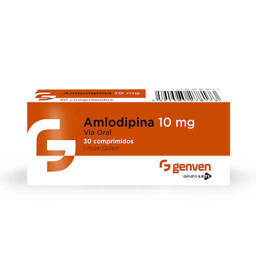 AMLODIPINA 10MG TAB X 30 (GENVEN)