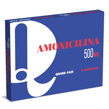 AMOXICILINA 500MG CAP X 8 (QUIMFAR)