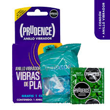 ANILLO VIBRADOR + PRESERVATIVO X 1 (PRUDENCE)