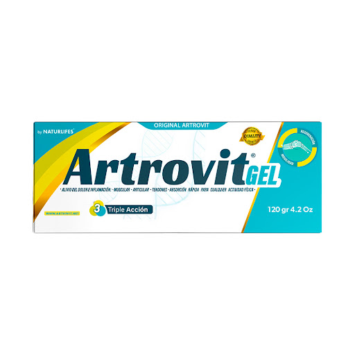 ARTROVIT GLUCOSAMINA ARNICA COLAGENO MENTA GEL 120GR