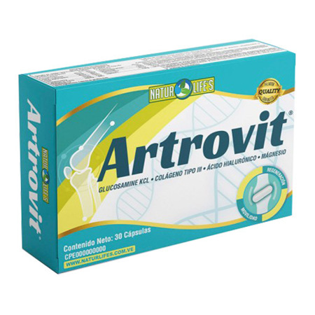 ARTROVIT GLUCOSAMINA CHONDROITINA CAP X 30