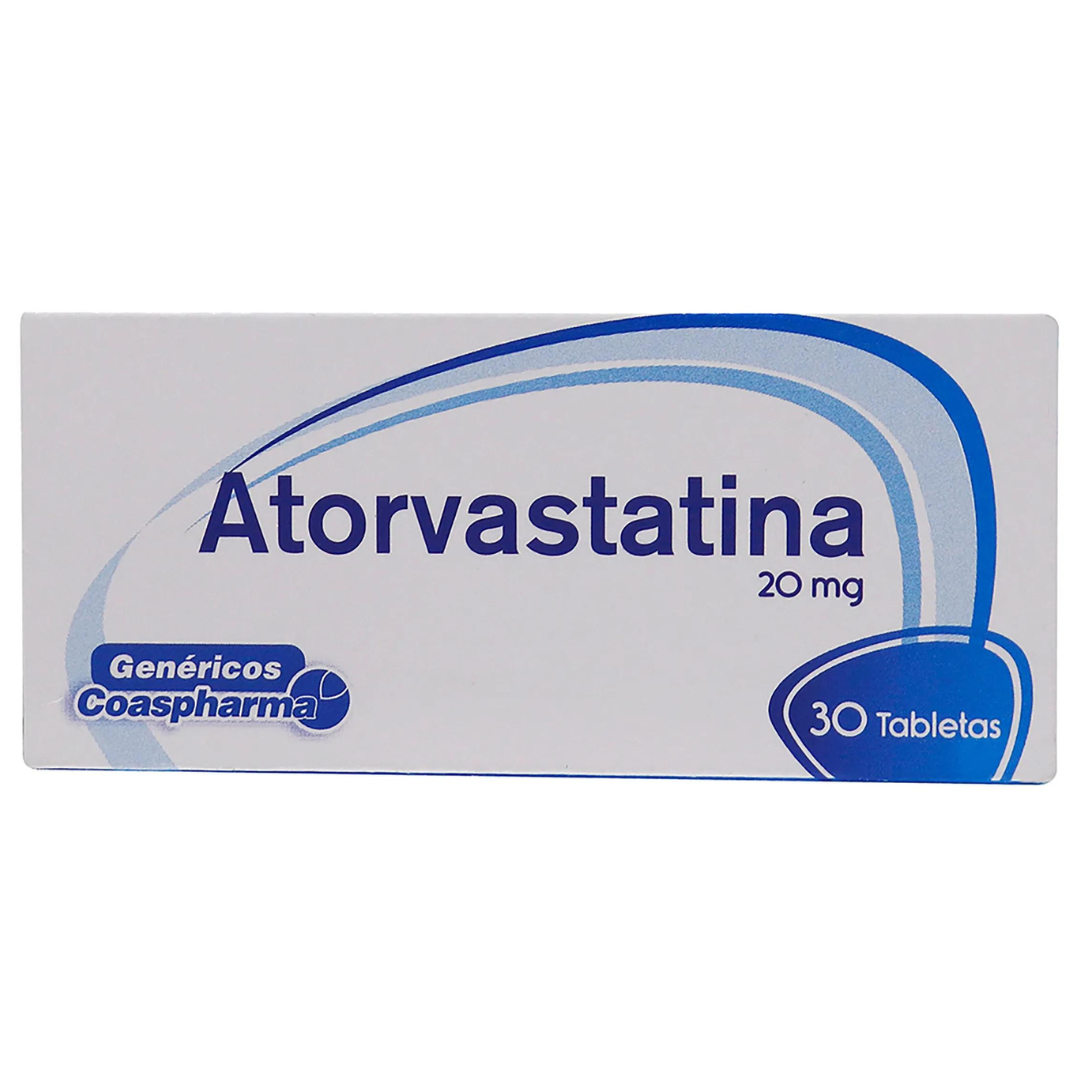 ATORVASTATINA 20MG TAB X 30 (COASPHARMA)