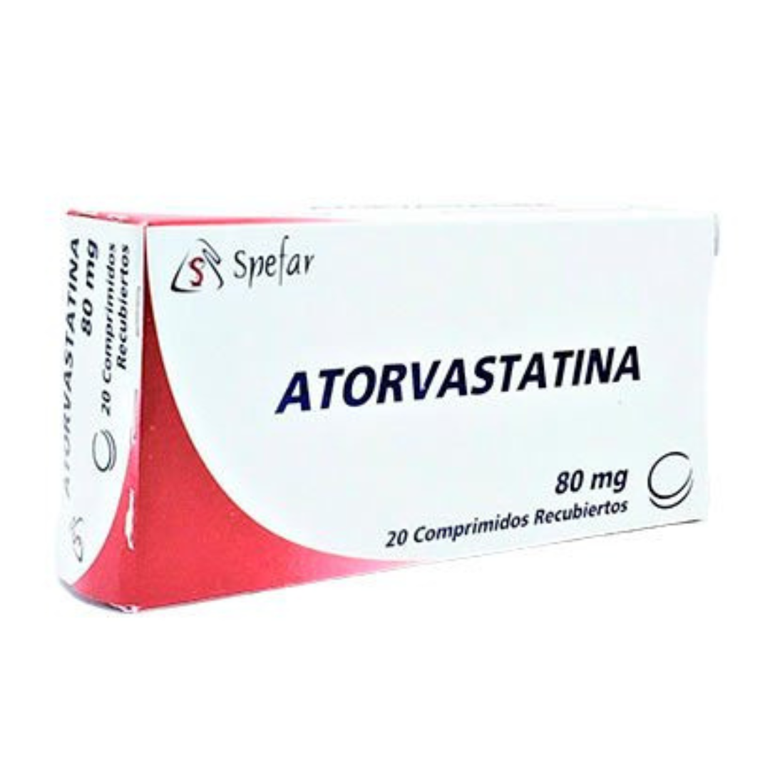 ATORVASTATINA 80MG TAB X 20 (SPEFAR)