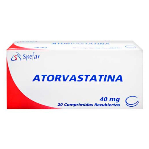 ATORVASTATINA 40MG TAB X 20 (SPEFAR)