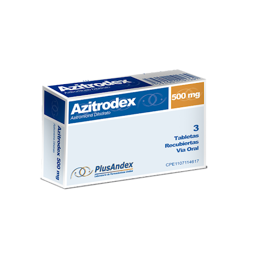 AZITRODEX AZITROMICINA 500MG TAB X 3