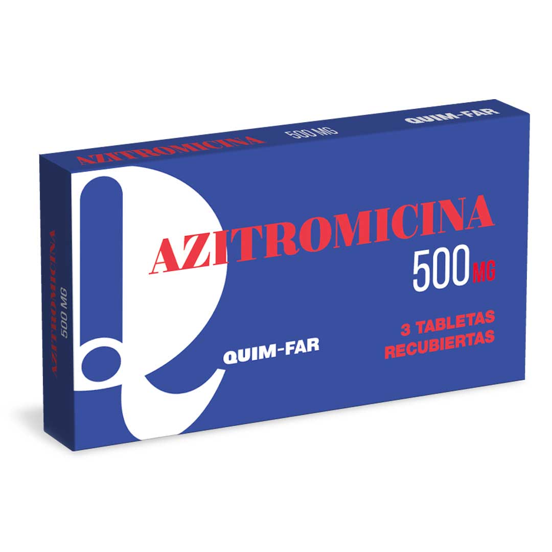 AZITROMICINA 500MG TAB X 3 (QUIMFAR)