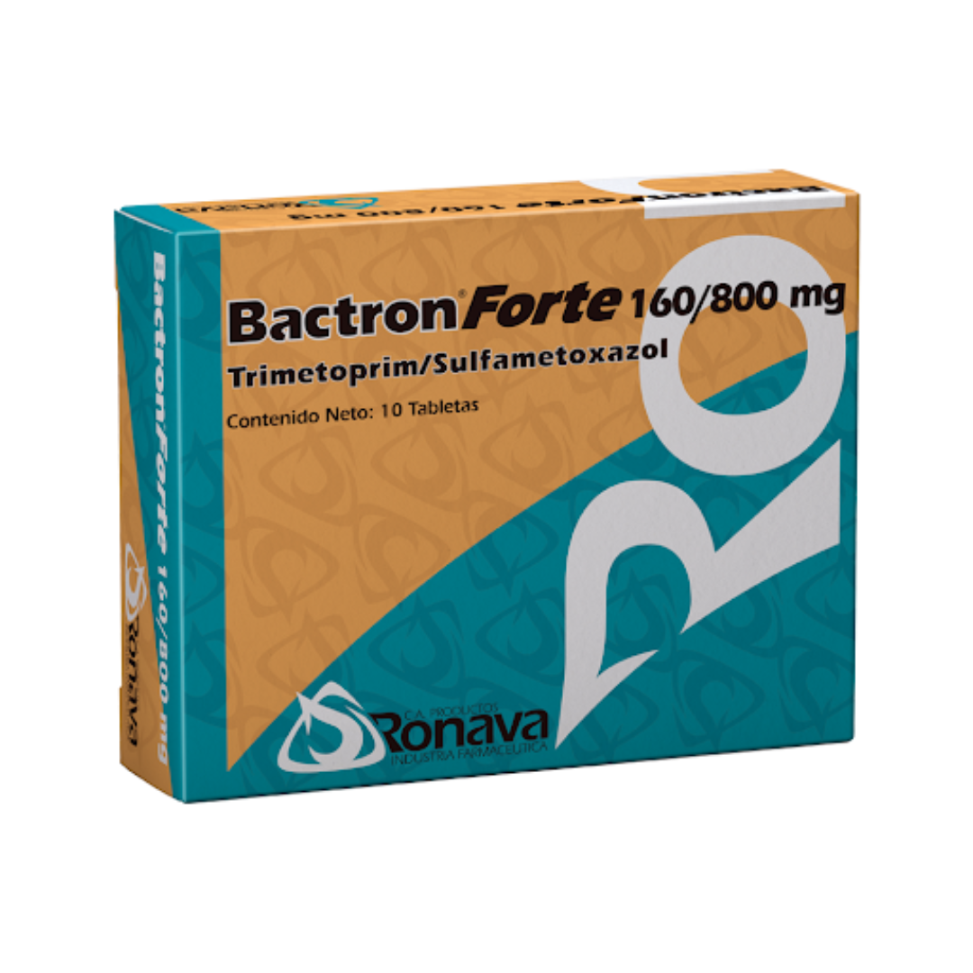 BACTRON FORTE TRIMETOPRIM SULFAMETOXAZOL 160-800MG TAB X 10