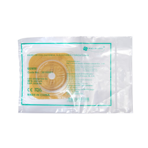 BASE DE COLOSTOMIA 60MM X 1 UND (BAO HEALTH)