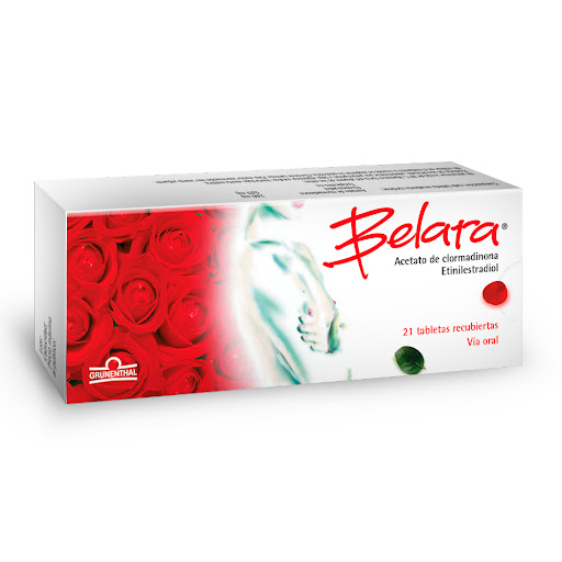 BELARA CLORMADINONA ETINILESTRADIOL 2-0.03MG TAB X 21