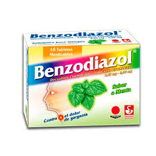 BENZODIAZOL DEQUALINIO LIDOCAÍNA TAB MASTICABLE X 16
