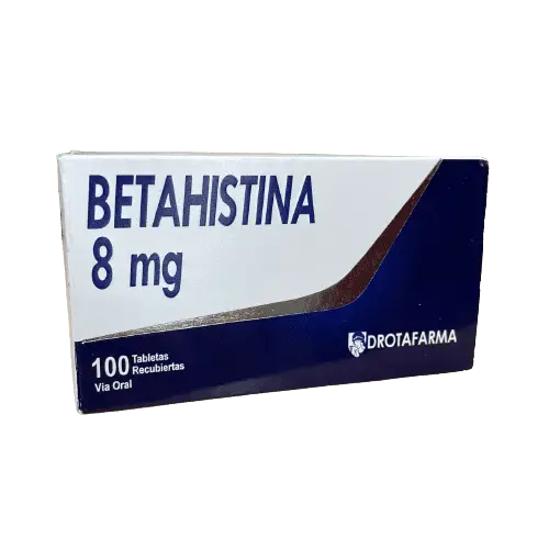 BETAHISTINA 8MG TAB X 10 (DROTAFARMA)