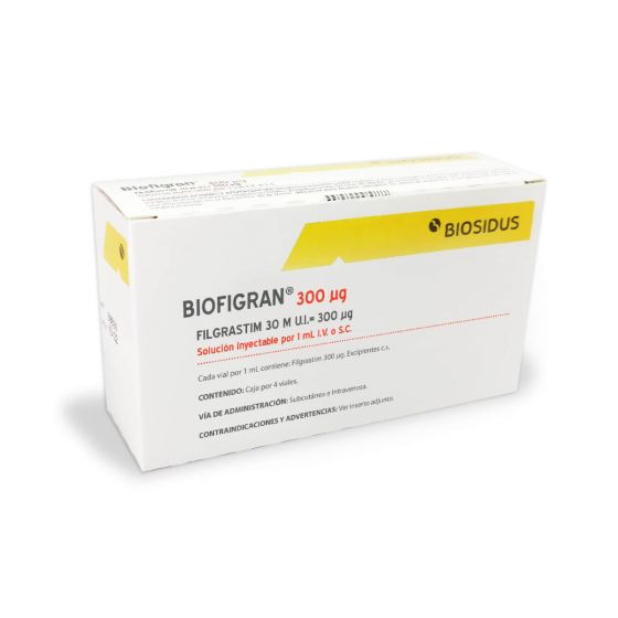 BIOFIGRAN FILGRASTIM 300UG AMP I.V 1ML
