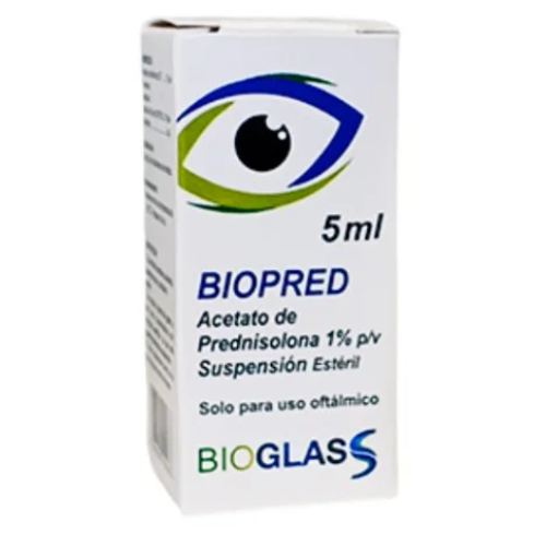 BIOPRED PREDNISOLONA 1% SOL OFT 5ML