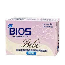 BARRA DERMOLIMPIADORA BEBE NEUTRO 90GR (BIOS)
