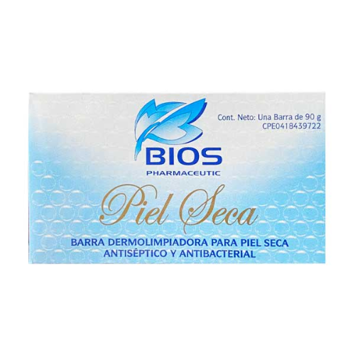 BARRA DERMOLIMPIADORA PIEL SECA 90GR BIOS