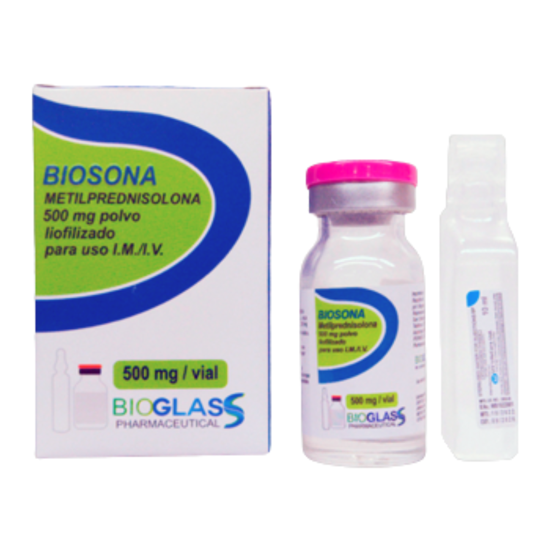 BIOSONA METILPREDNISOLONA 500MG AMP I.M-I.V