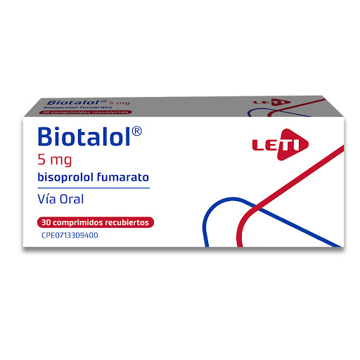 BIOTALOL BISOPROLOL 5MG TAB X 30