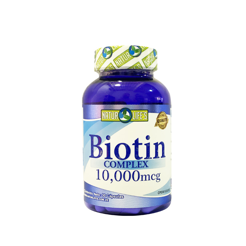 BIOTINA COMPLEX 10000MCG CAP X 30 (NATURLIFES)