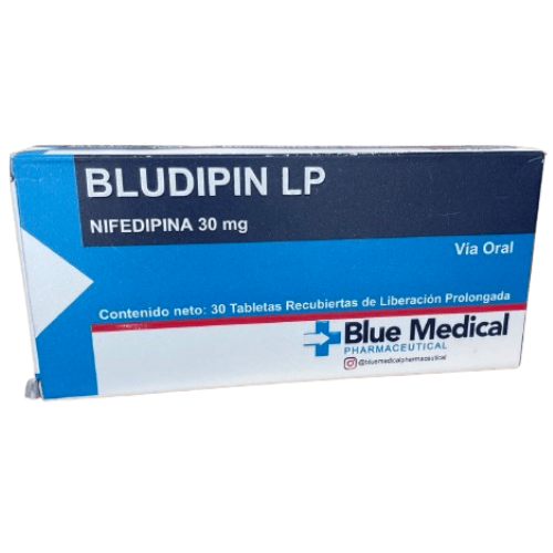 BLUDIPIN L.P NIFEDIPINA LP 30MG TAB X 30