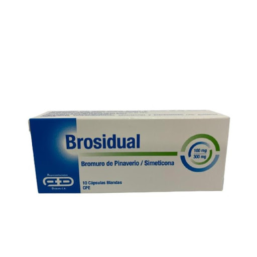 BROSIDUAL PINAVERIUM SIMETICONA 100-300MG CAP X 10