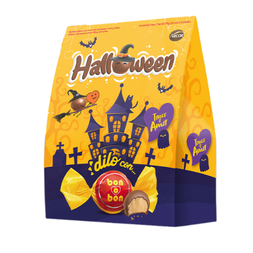 BON O BON HALLOWEEN 75GR CAJA 1X5 UND
