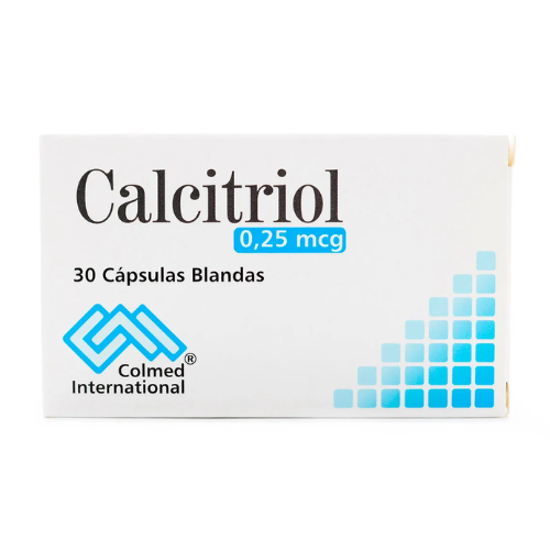 CALCITRIOL 0.25MCG CAP BLANDAS X 30