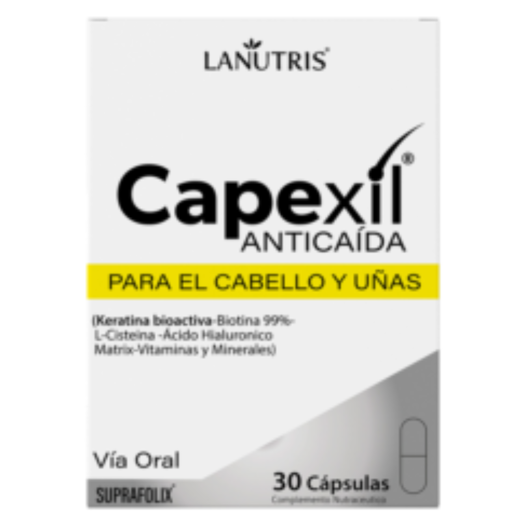 CAPEXIL KERANITA BIOTIN L-CISTINA ACIDO HIALURONICO CAP X 30