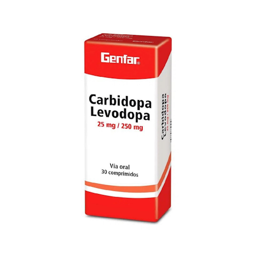 CARBIDOPA LEVODOPA 25-250MG TAB X 30 (GENFAR)