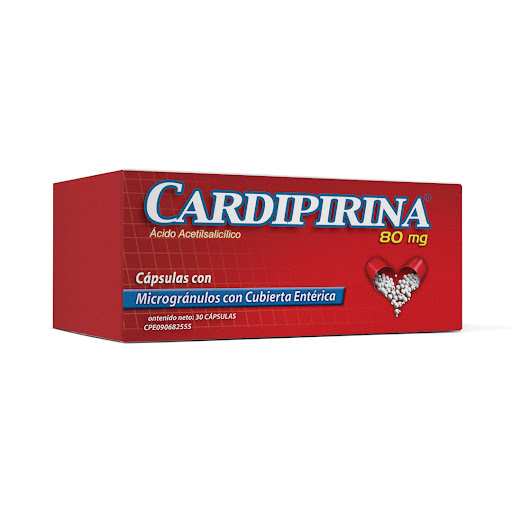CARDIPIRINA ACIDO ACETILSALICILICO 81MG CAP X 30