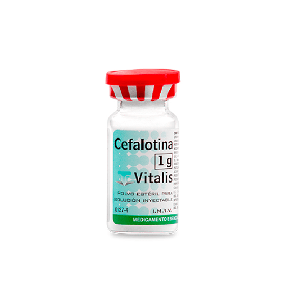 CEFALOTINA 1GR AMP I.M/I.V X 1 (VITALIS)