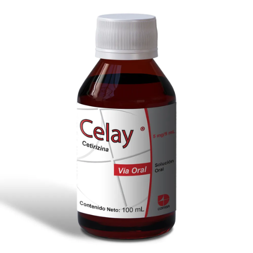 CELAY CETIRIZINA 5MG/5ML JBE 100ML
