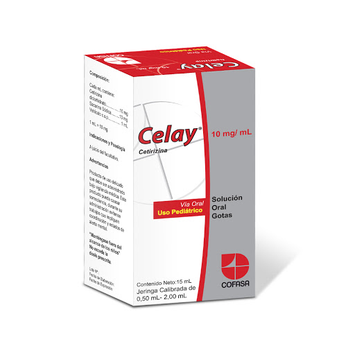 CELAY CETIRIZINA 10MG/ML GOTAS 15ML