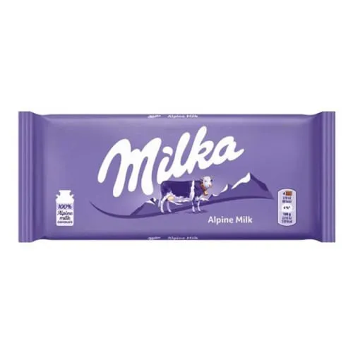 CHOCOLATE MILKA ALPINE MILK 100GR