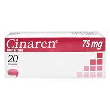 CINAREN CINARIZINA 75MG CAP X 20