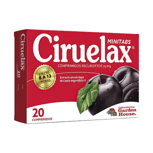 CIRUELAX MINITABS 75MG X 20