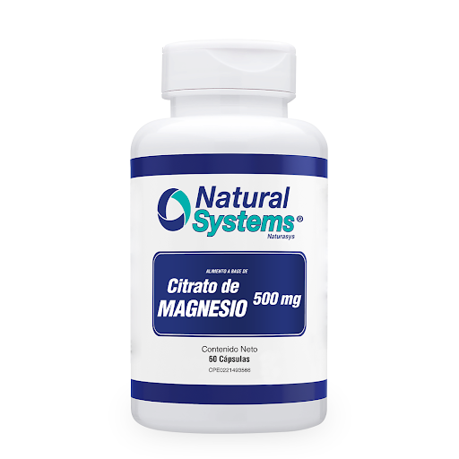 CITRATO DE MAGNESIO 500MG CAP X 60 (NATURAL SYSTEMS)