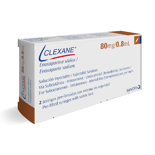 CLEXANE ENOXAPARINA 80MG JERINGA PRELLENADA 0.8ML X 1