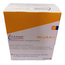 CLEXANE ENOXAPARINA 40MG JERINGA PRELLENADA 0.4ML X 1