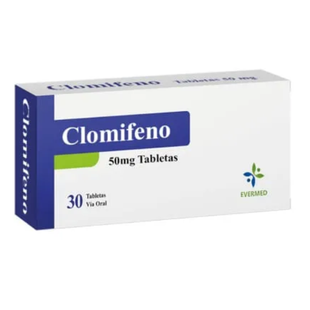 CLOMIFENO 50MG TAB X 10 (DETALLADO EVERMED)