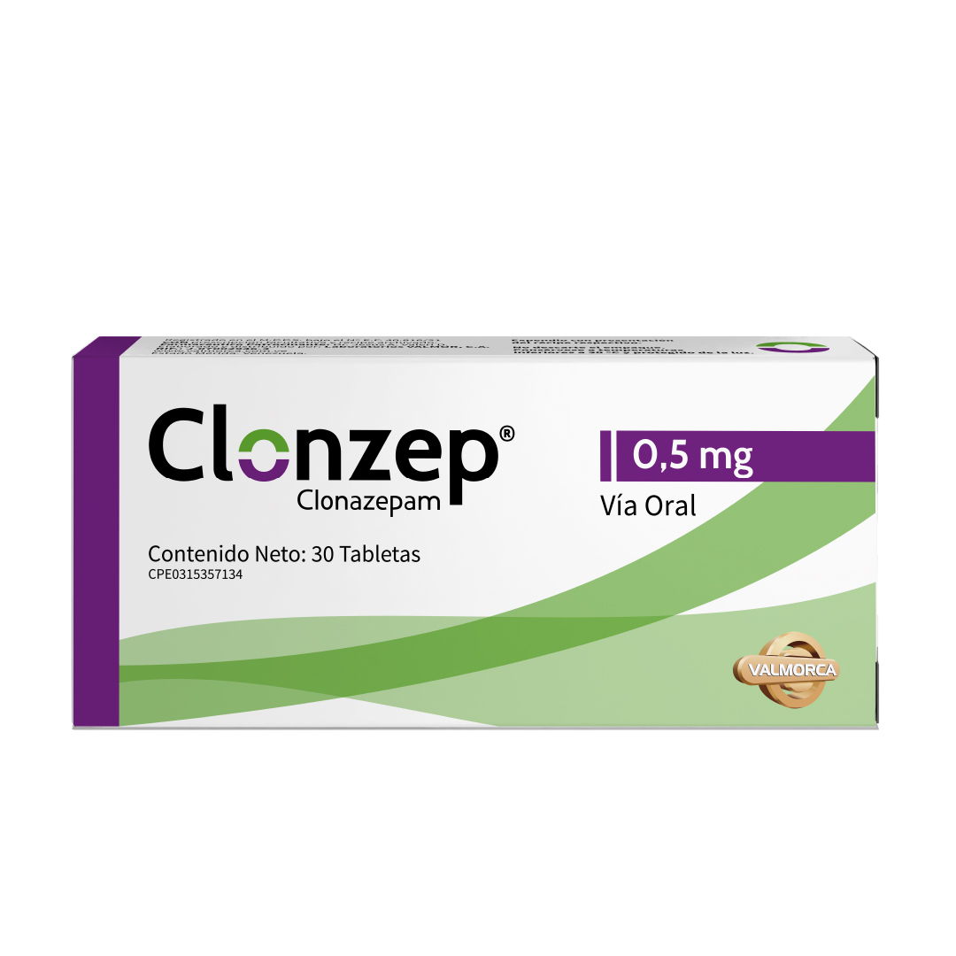 CLONZEP CLONAZEPAM 0.5MG TAB X 30