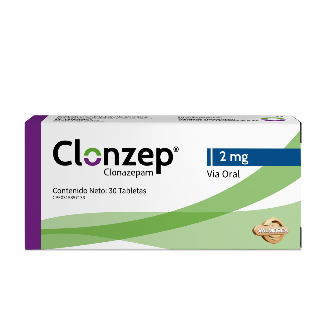 CLONZEP CLONAZEPAM 2MG TAB X 30