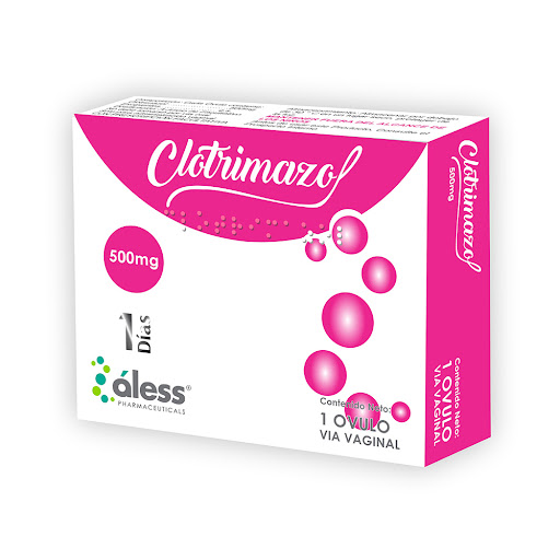 CLOTRIMAZOL 500MG OVULO X 1 (ALESS)