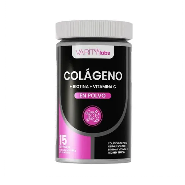 COLAGENO BIOTINA VITAMINA C POLVO 150GR (VARITY LABS)