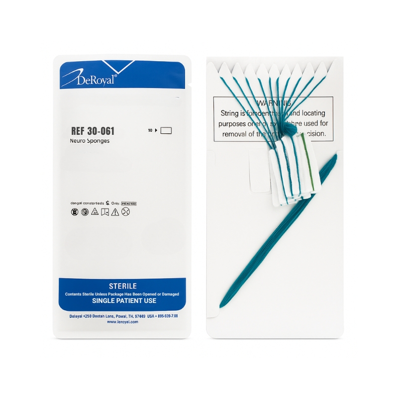 COTONOIDES NEURO ESPONJA 1 1/2 X 1 1/2 (DEROYAL)