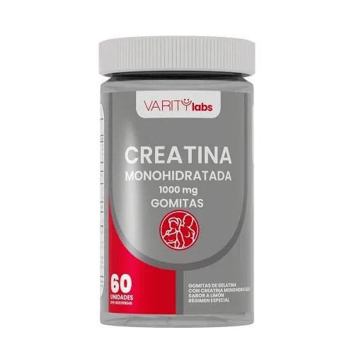 CREATINA MONOHIDRATADA 1000MG GOMITAS X 60 (VARITY LABS)