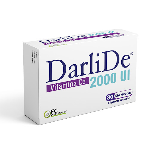 DARLIDE VITAMINA D3 2000UI CAP BLANDAS X 30
