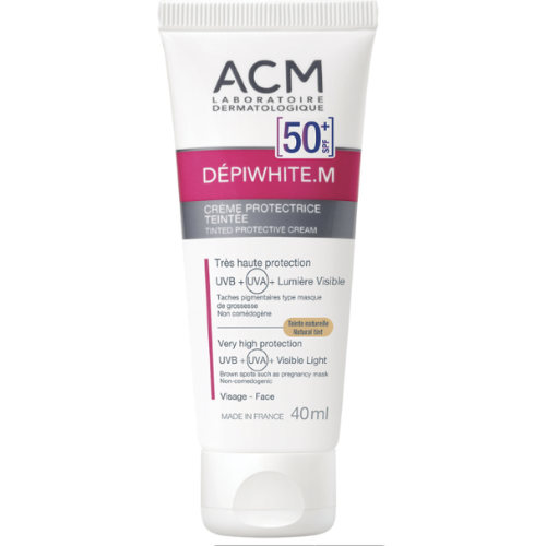 DEPIWHITE M PROTECTOR SOLAR FACIAL C/ COLOR SPF50+ 40ML (ACM)