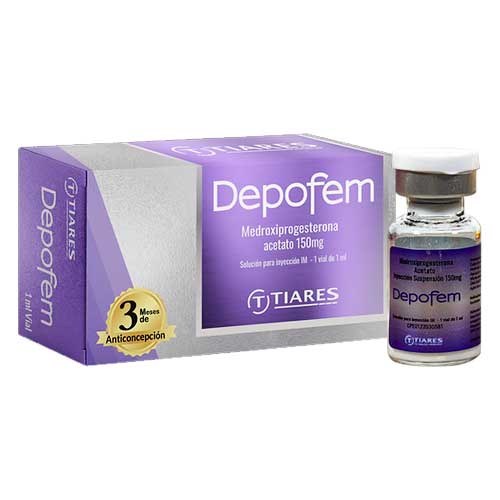 DEPOFEM MEDROXIPROGESTERONA 150MG AMP X 1