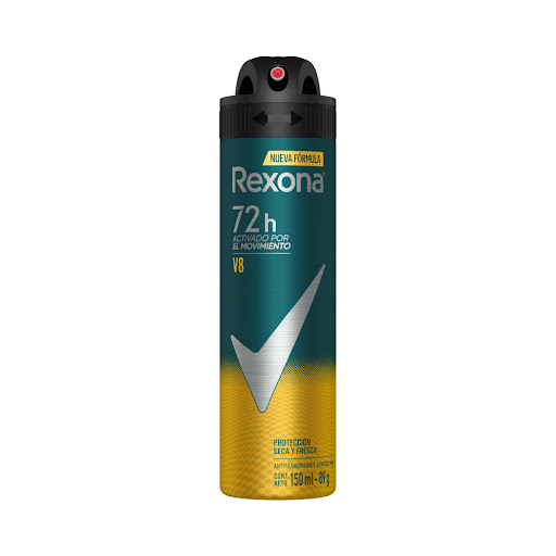 DESODORANTE REXONA V8 AEROSOL 150ML